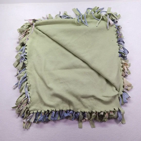 Safari Jungle Zoo Animals Blanket 45x42" Fleece Baby Unisex Crib Lap Cute - Picture 5 of 8